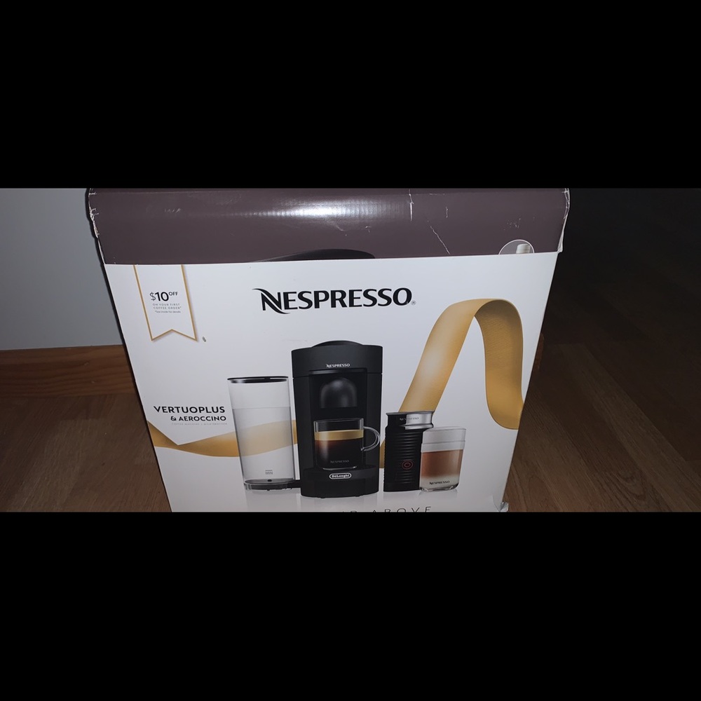 Brand New Nespresso Vertuo Plus & Aeroccino